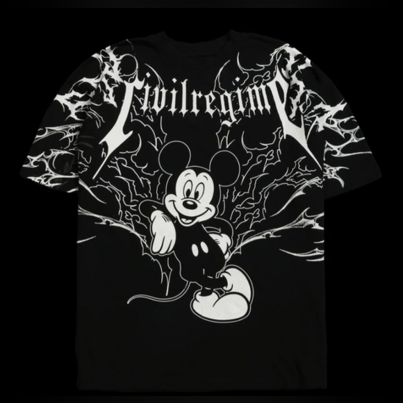 Civil Regime "Civil Mickey" American Classic Oversized Tee - Picture 1 of 11